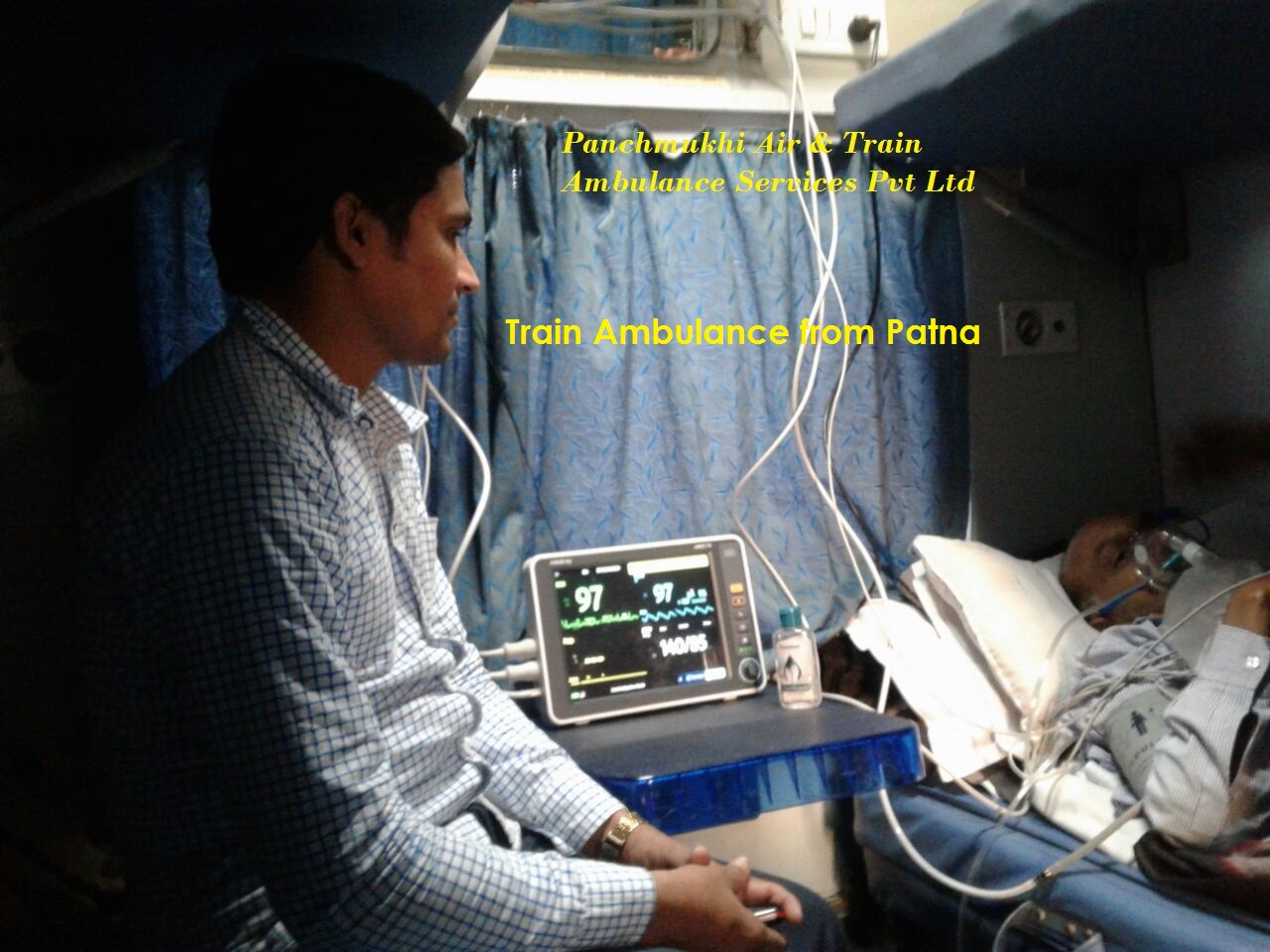 Train ambulance service in Patna